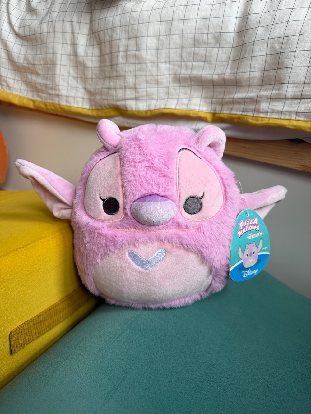 DISNEY PINK FUZZ A MALLOWS PLUSH